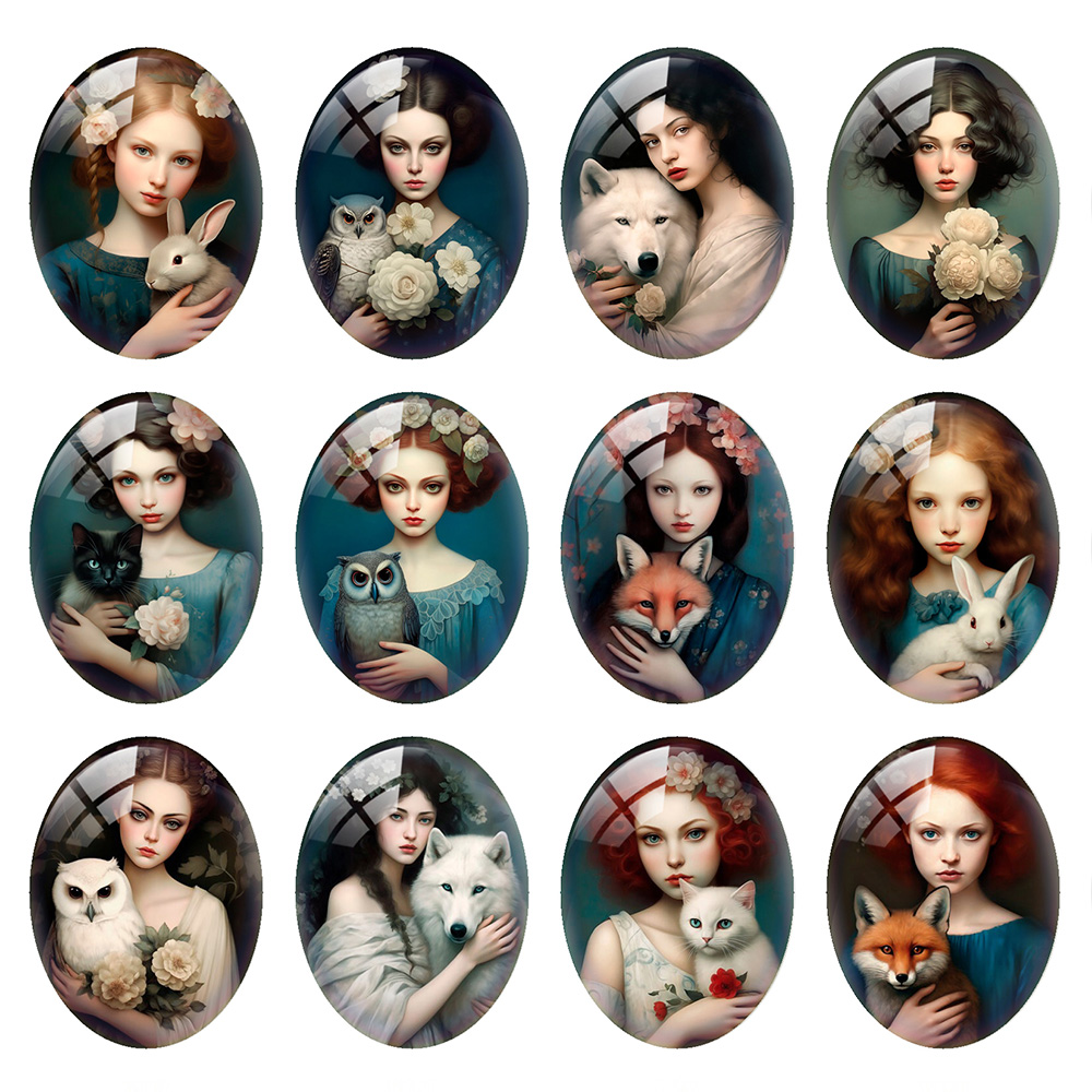 Random Mixed Round/Oval/Square - Vase Decor recension och pris