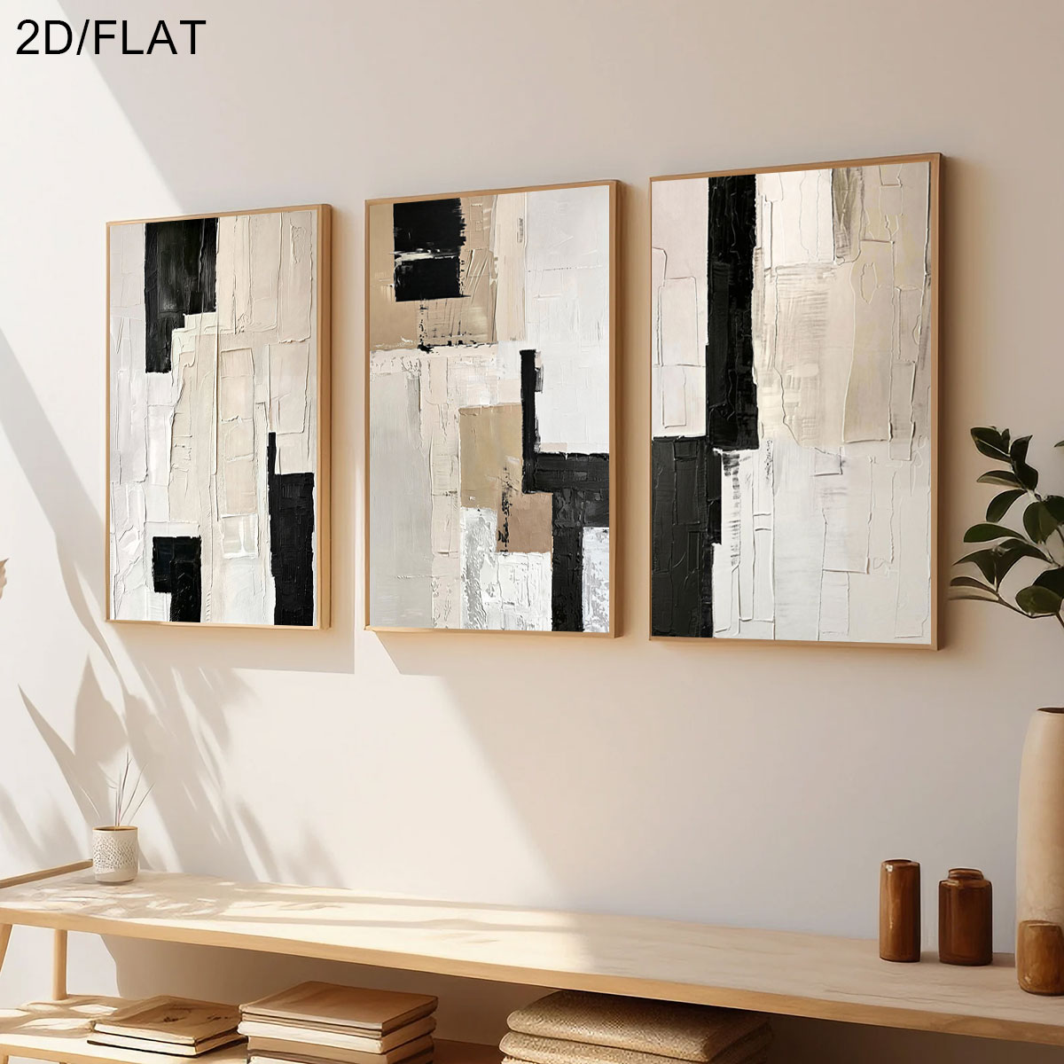 3PCS Frameless,3pcs/Set Modern - Abstract Canvas Set recension och pris