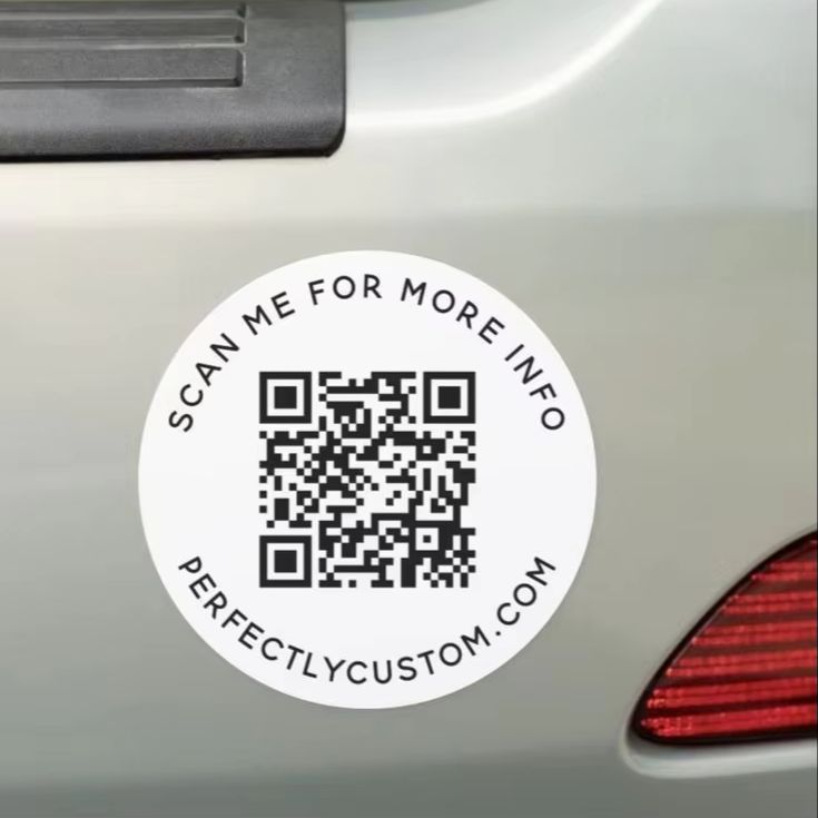 Custom Die‑Cut Car Magnet Stic - Wall Sticker recension och pris