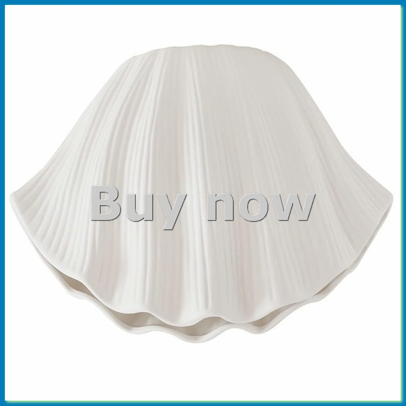 Nordic Style Shell Shaped Cera - Vase Decor recension och pris