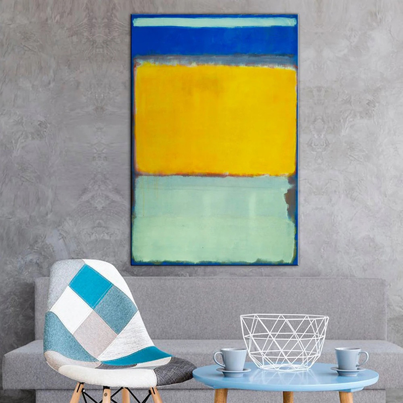 Wall Decor, Mark Rothko Poster - Abstract Canvas Set recension och pris
